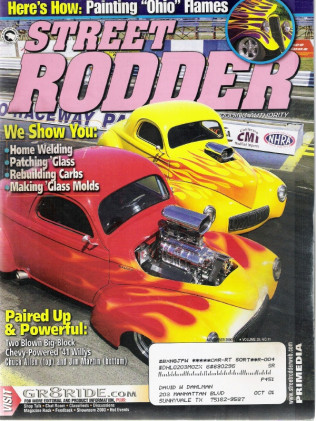STREET RODDER 2000 NOV - SHEET METAL WELDING, SETTING UP DUAL-QUAD CARBS